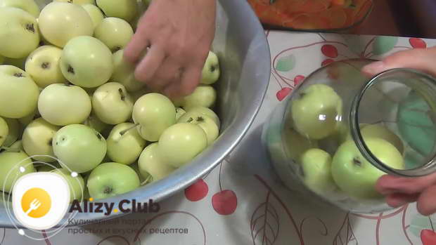 как сделать компот из яблок
