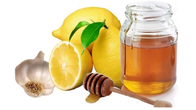Мед чеснок и лимон